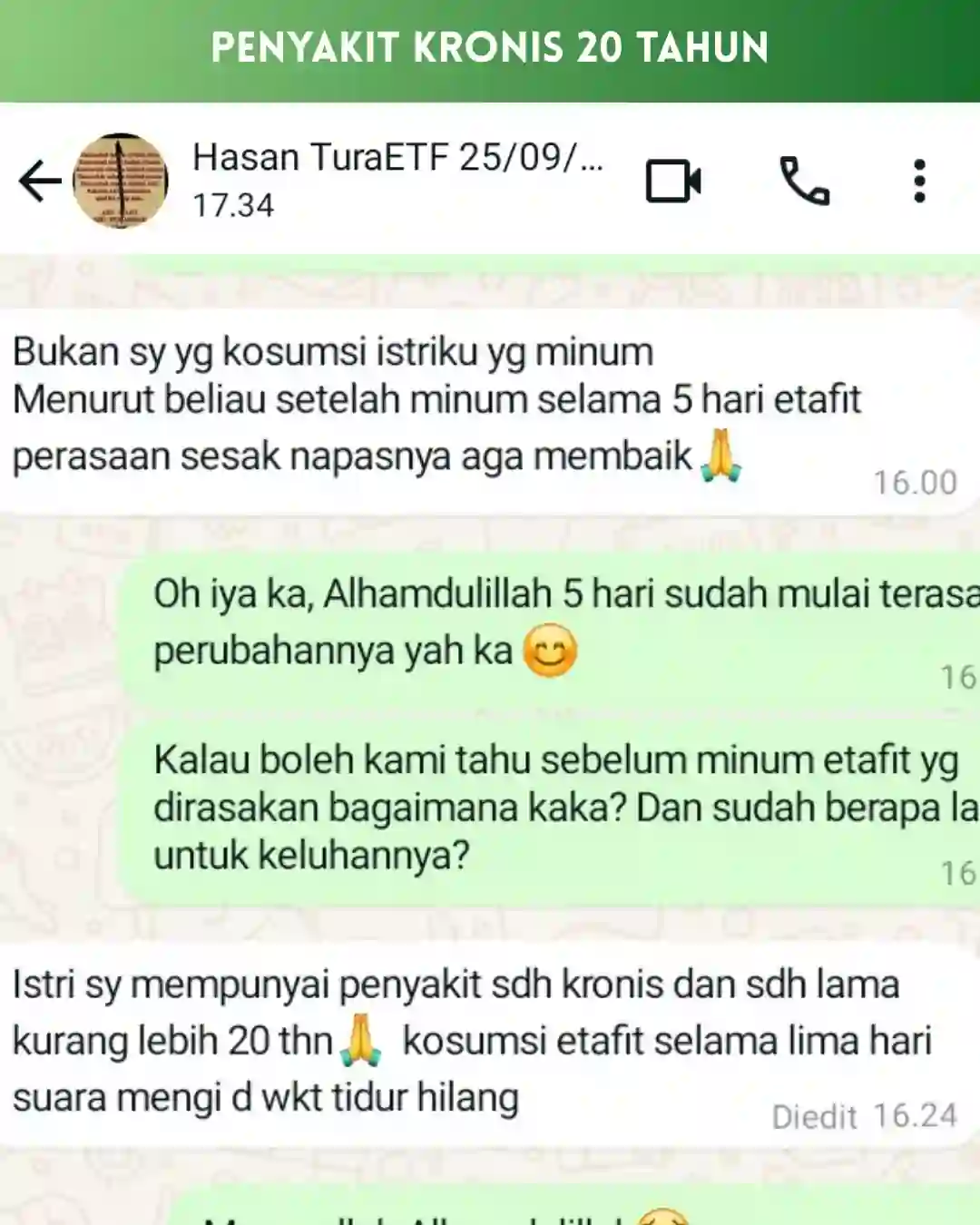 Testimoni pelanggan Etafit 3